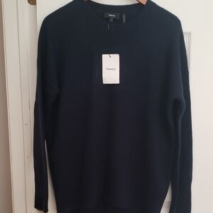 100% Cashmere Crewneck Long Sweater